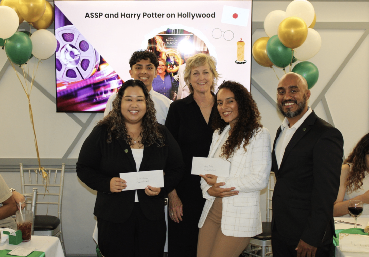 A group gathered at a professional community event.